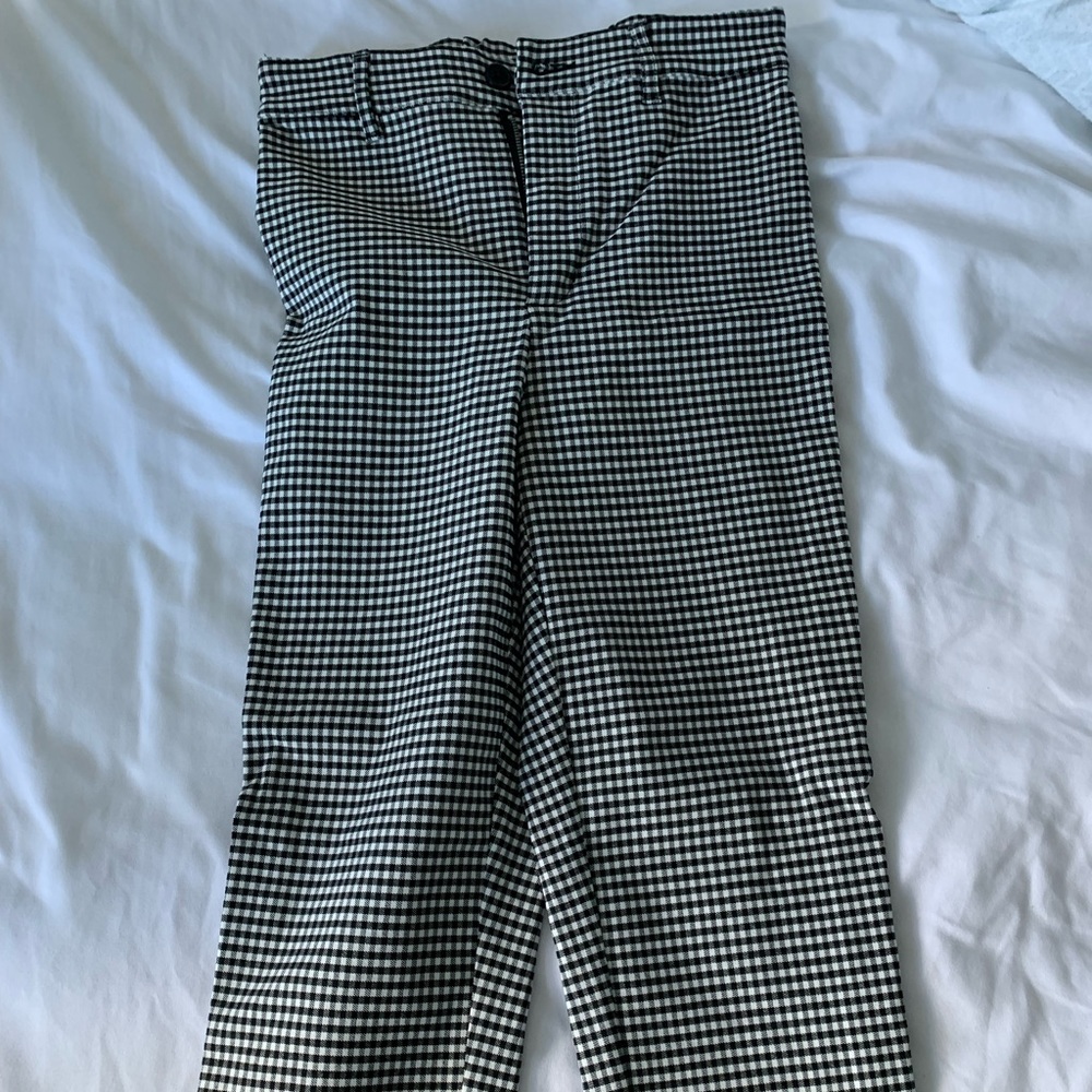 Plaid pants